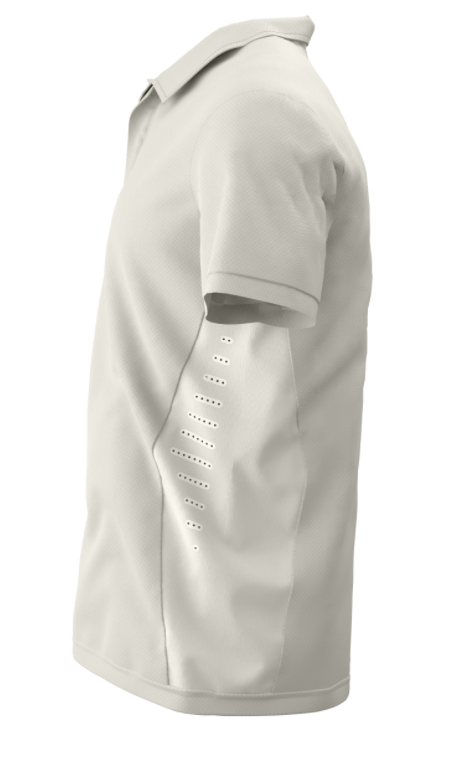 Radial Cricket S/S Shirt Ivory