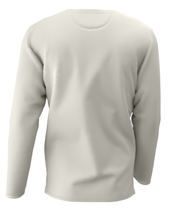 Radial Cricket L/S Jumper Ivory