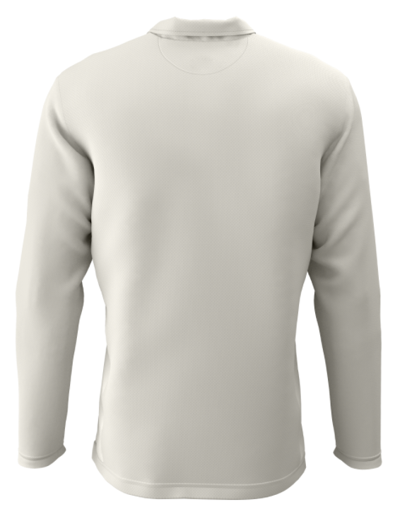 Radial Cricket L/S Shirt Ivory