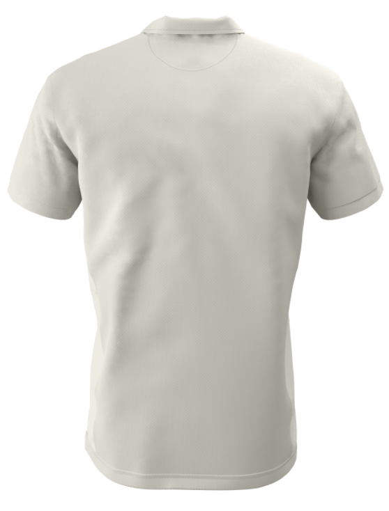 Radial Cricket S/S Shirt Ivory