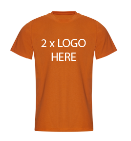 HEN/STAG T-SHIRT (2 X FRONT PRINT)