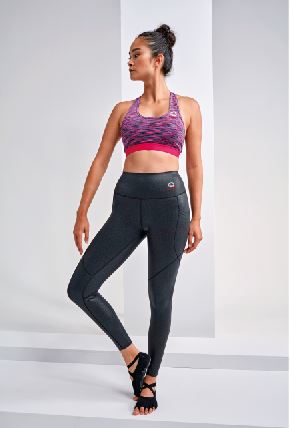 Hi99o T310 Women's Embossed Hourglass Leggings