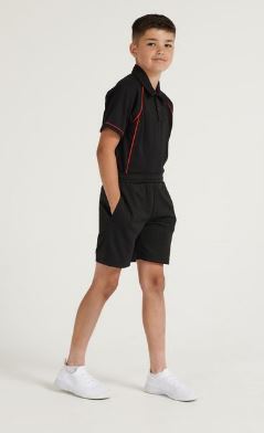 Hi99o L887 Kids Knitted Shorts with Zip Pockets