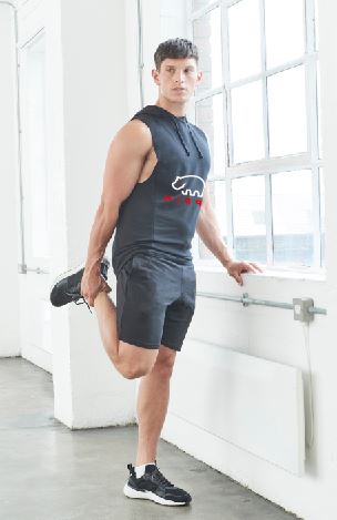 J053 Hi99o Urban Sleeveless Muscle Hoodie