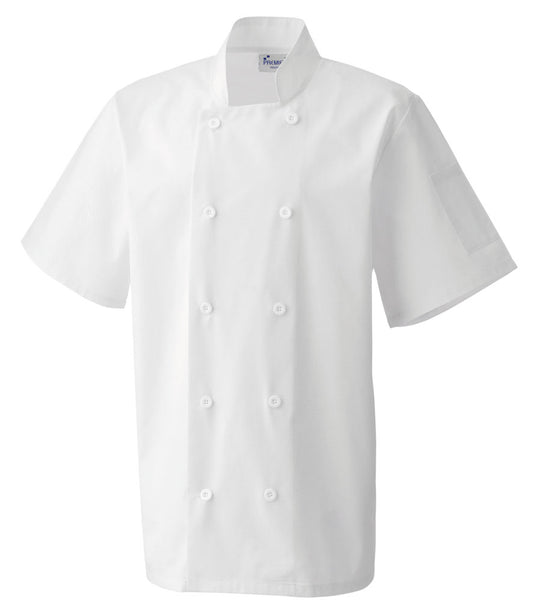 PR656 Short Sleeve Chef's Jacket