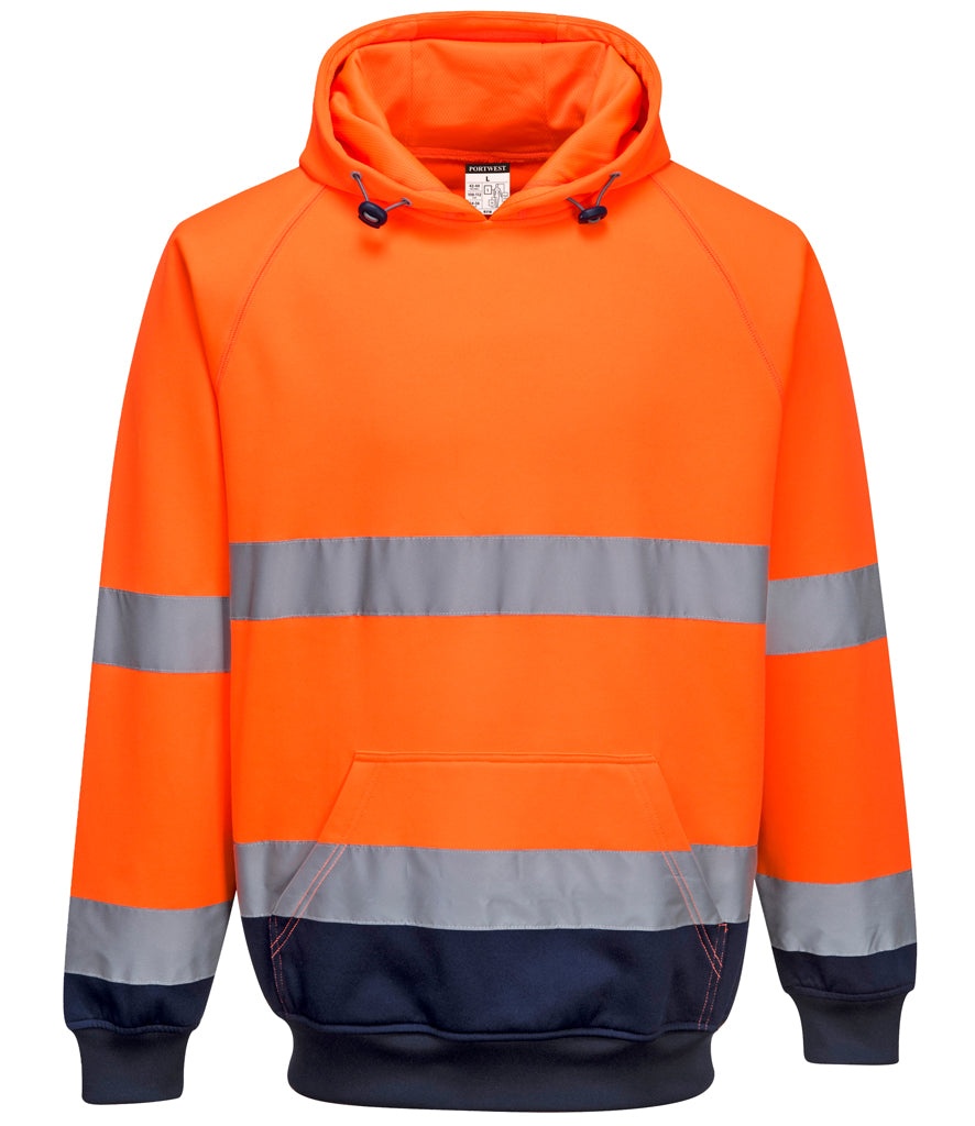 Hi99o P1250 Hi-Vis Two Tone Hooded Sweatshirt