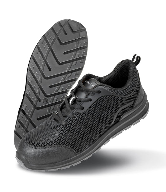 Hi99o R456 Work-Guard All Black Safety Trainers