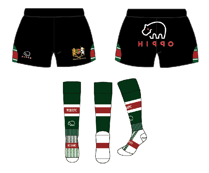 WOBRFC Match Shorts & Sock Bundle