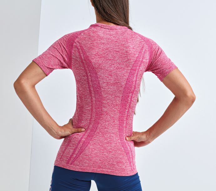 Hi99o T204 Women's Seamless '3D Fit' Multi-Sport Performance Short Sleeve Top