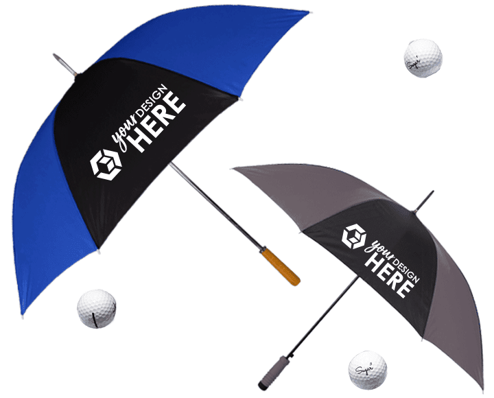 Custom Design Golf Umbrella (MOQ 25)