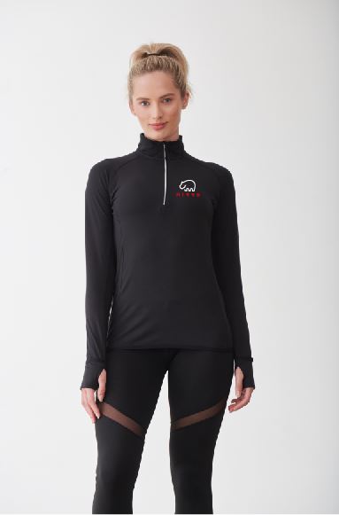 TL563 Hi99o Women's long-sleeved ¼ zip top