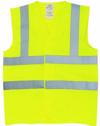 YK016 Flame-Retardant Hi-Vis Sleeveless Waistcoat